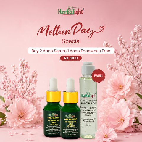 buy 2 acne serum and get 1 acne facewash free