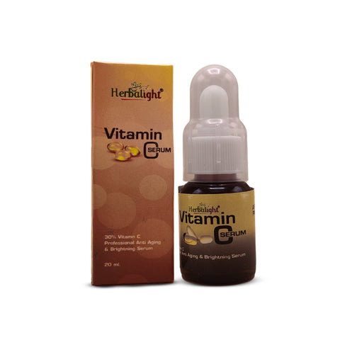 Herbalight VITAMIN C SERUM (water based / non greasy / non oily )