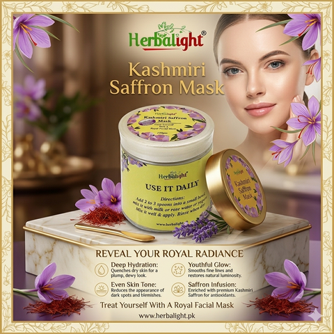 KASHMIRI SAFFRON MASK