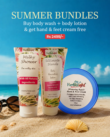 buy body wash + body lotion & get hand & feet cream free