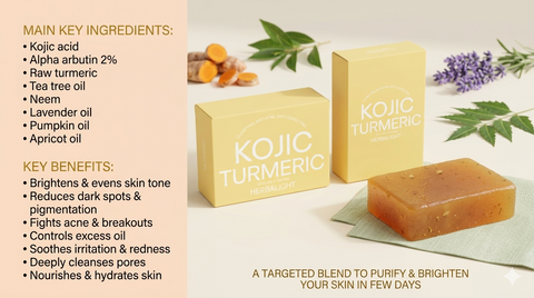 KOJIC TURMERIC SOAP