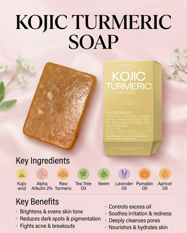 KOJIC TURMERIC SOAP