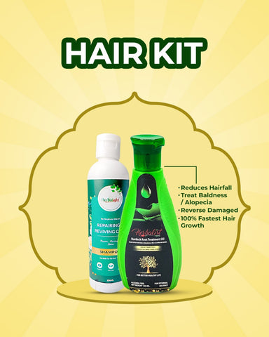 Herbalight Hair Oil + Shampoo Combo