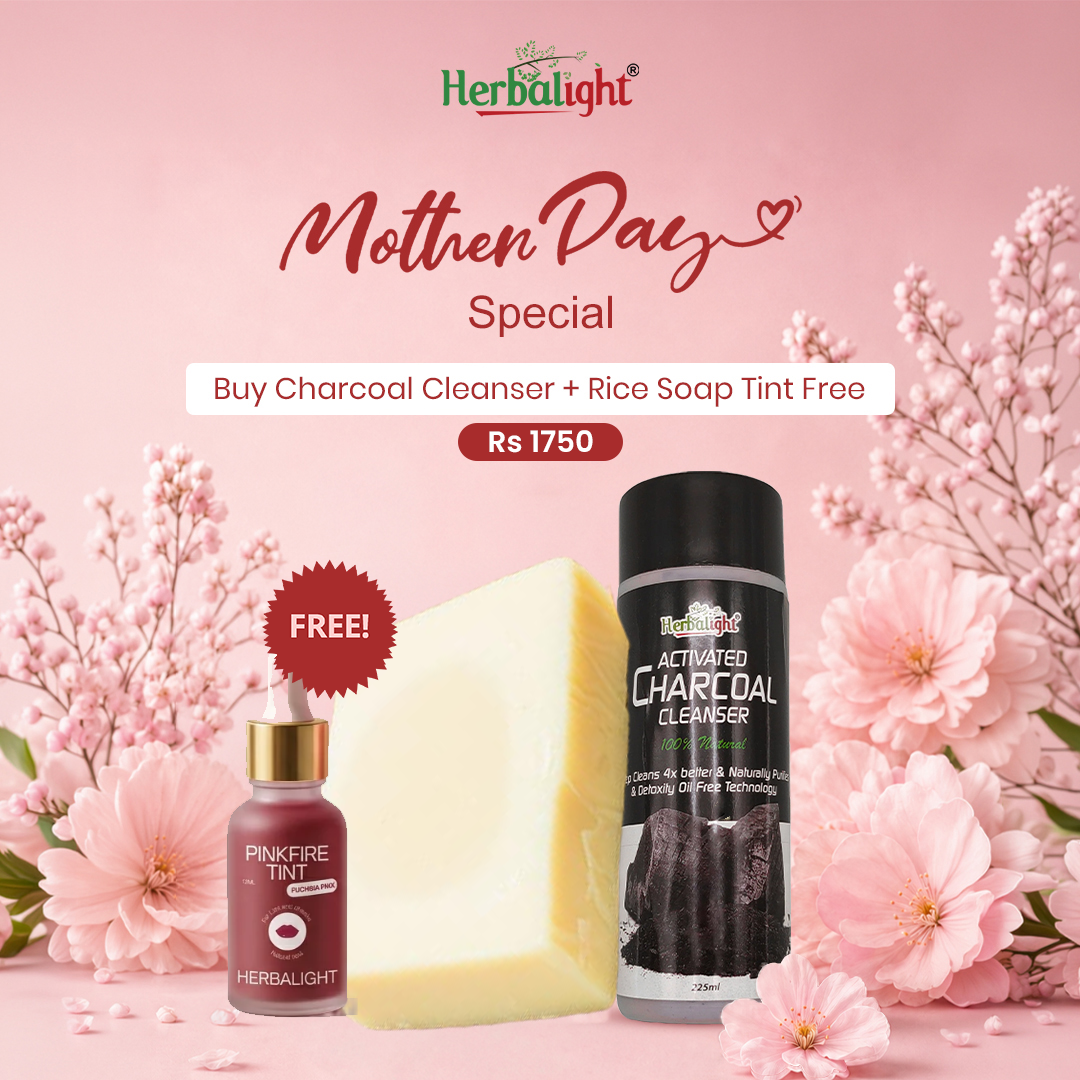 buy charcoal cleanser + Large rice soap & get Tint free