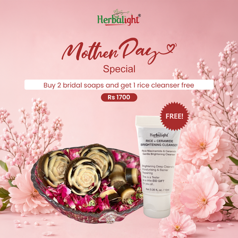 Buy 2 Bridal Soap and Get Rice Cleanser Free