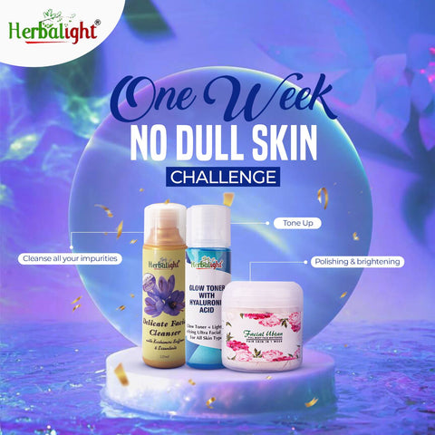 One Week No Dull Skin Challange