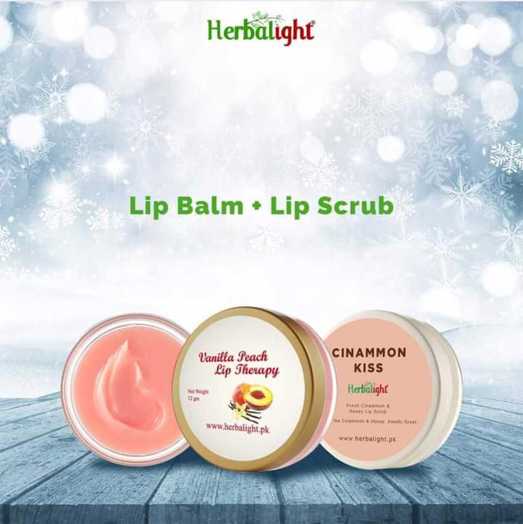 Lip Balm + Lip Scrub