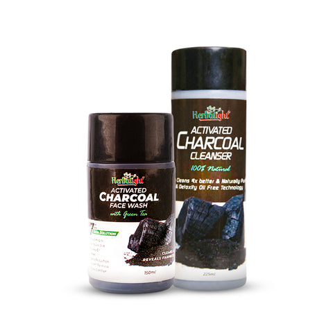 Charcoal Cleanser + Charcoal Face Wash